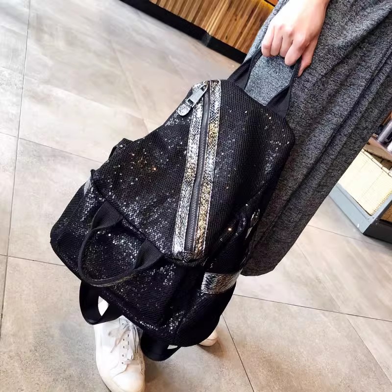 New Women Nylon Sequins Backpa - đánh giá và giá Luxury Bags Quality