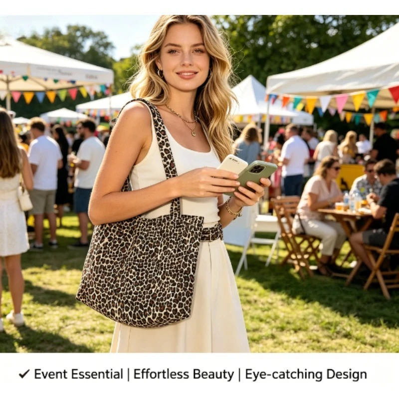 2026 Leopard Print Canvas Tote - đánh giá và giá Quiet Luxury Bags Tote