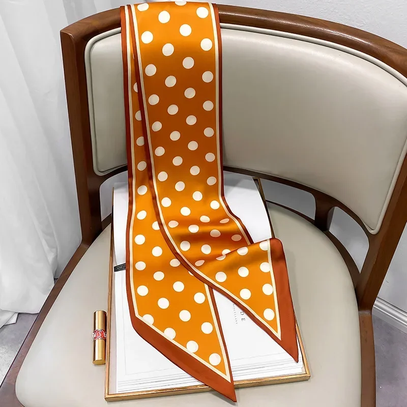 Design Print Skinny Scarf Plai - đánh giá và giá Luxury Bags Brand