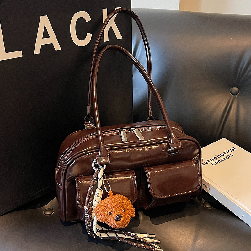 Vintage Large Capacity Double- - đánh giá và giá Quiet Luxury Bags Tote