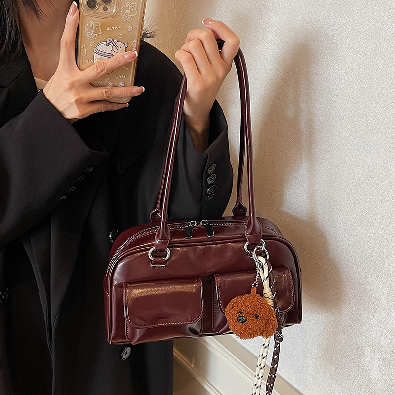 Vintage Large Capacity Double- - đánh giá và giá Quiet Luxury Bags Tote