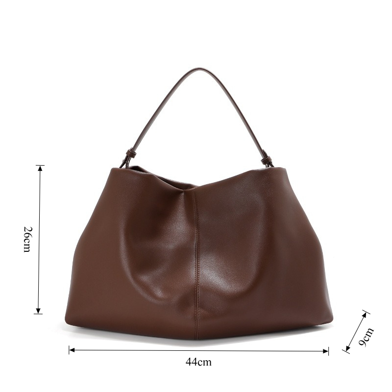 Genuine Leather Shoulder Bag f - đánh giá và giá Quiet Luxury Bags Tote