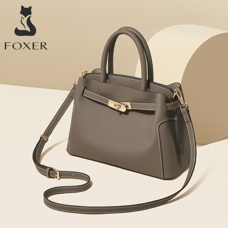 FOXER Genuine Leather Women's  - đánh giá và giá Luxury Bags For Kids