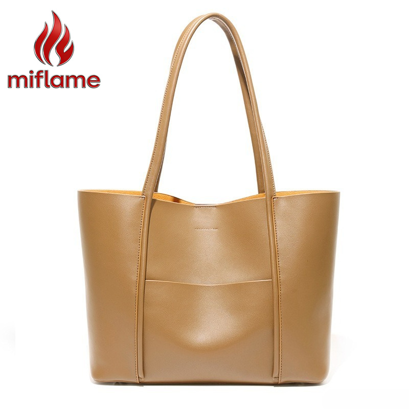 Genuine Leather Tote Bag for W - đánh giá và giá Quiet Luxury Bags Tote