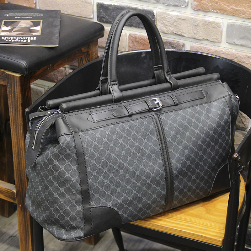 Fashion Plaid Travel Bag Men H - đánh giá và giá Luxury Bags For Travel