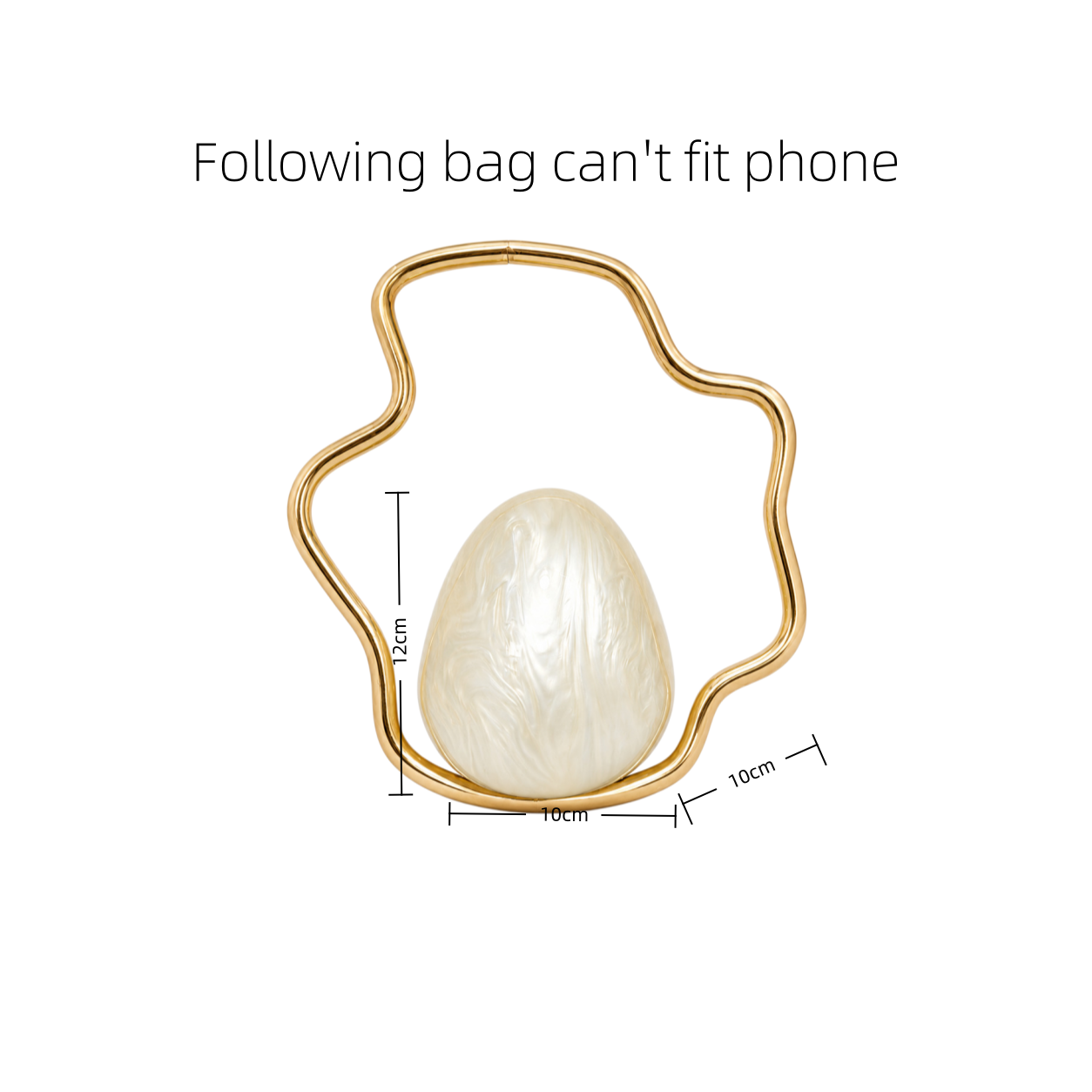 Women mini Acrylic Egg Bag Cut - đánh giá và giá Luxury Bags Made