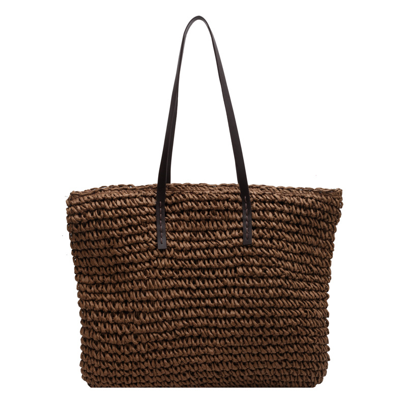 Straw Woven Tote Bags Casual L - đánh giá và giá Luxury Bags Made