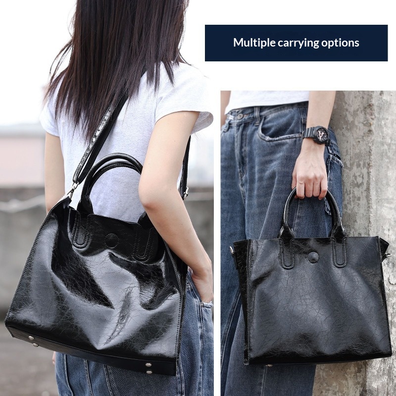Genuine Leather Tote Bag for W - đánh giá và giá Quiet Luxury Bags Tote