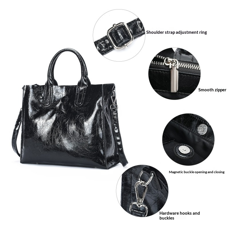 Genuine Leather Tote Bag for W - đánh giá và giá Quiet Luxury Bags Tote