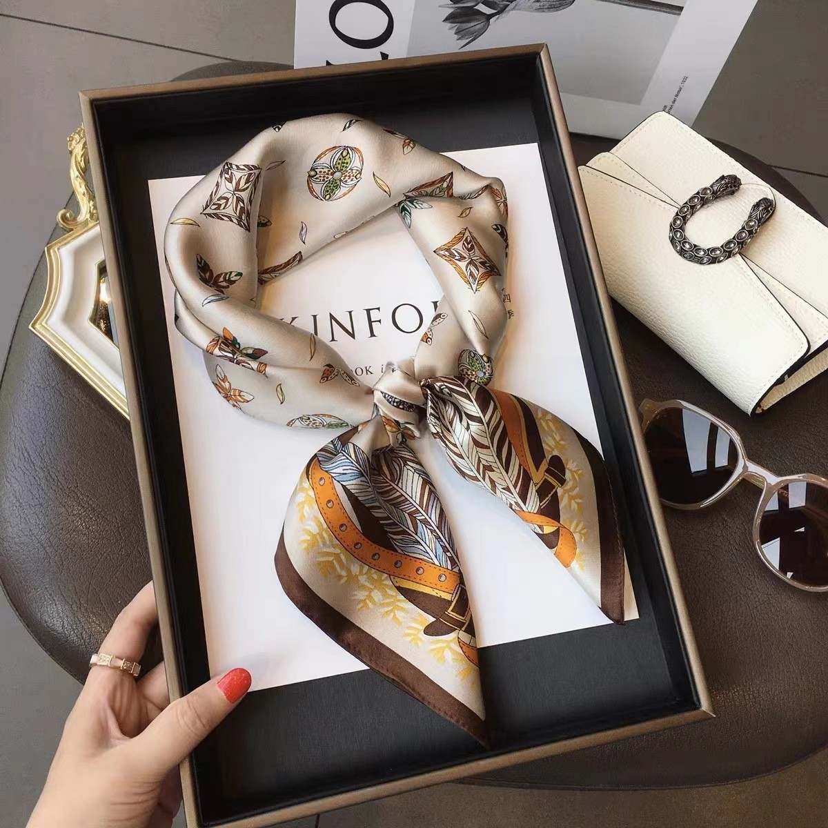Luxury Fashion Print 70*70cm S - đánh giá và giá Luxury Bags Online