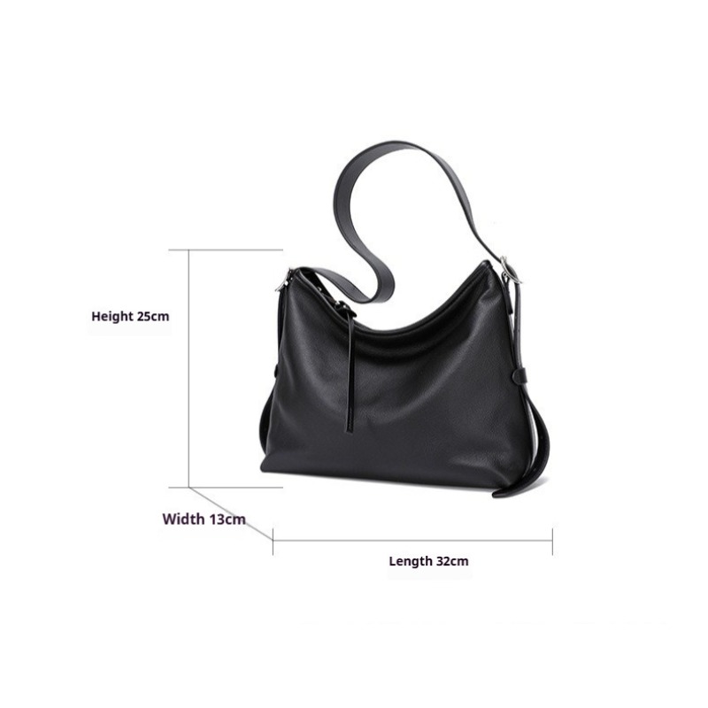 Genuine Leather Shoulder Tote  - đánh giá và giá Quiet Luxury Bags Tote
