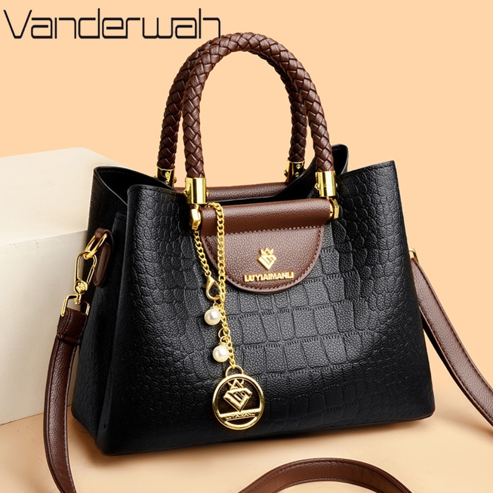 Woven Handle Genuine Brand Hig - đánh giá và giá Luxury Bags Made