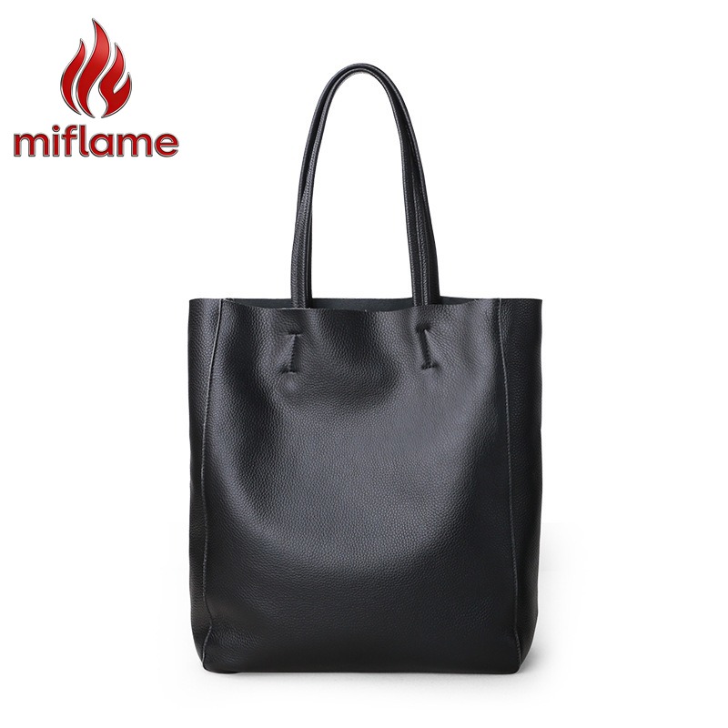Genuine Leather Shoulder Tote  - đánh giá và giá Quiet Luxury Bags Tote