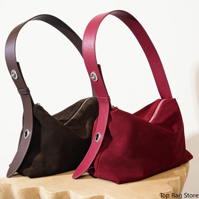 Genuine Leather Shoulder Tote  - đánh giá và giá Quiet Luxury Bags Tote